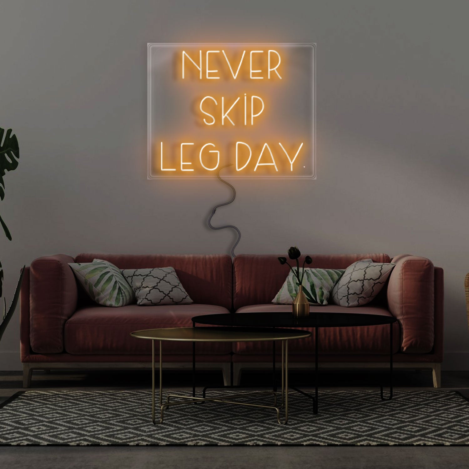 NEVER SKIP LEG DAY - neoon.eu