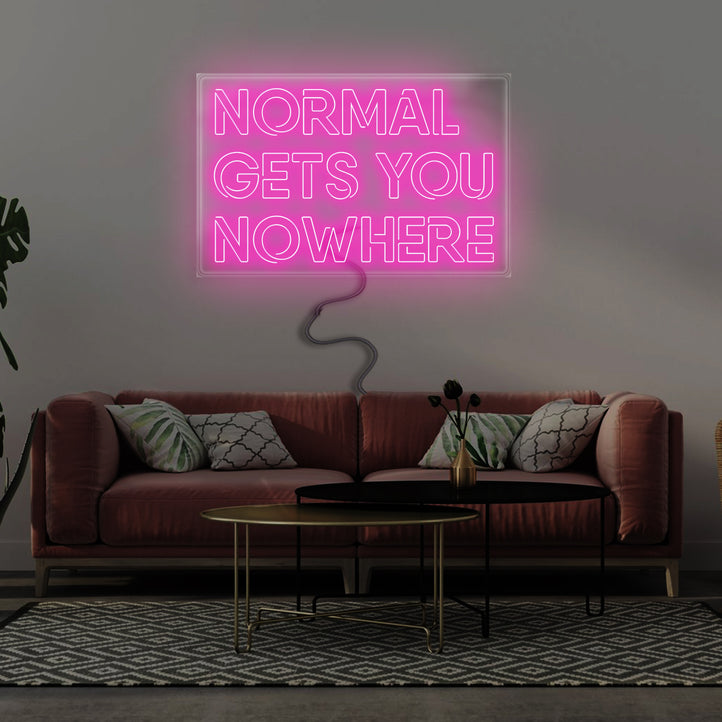 NORMAL GETS YOU NOWHERE - neoon.eu