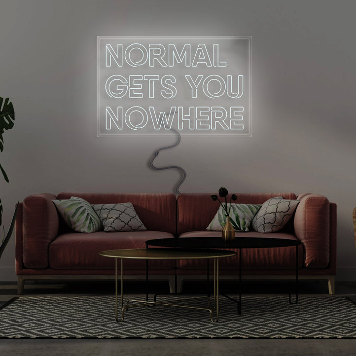 NORMAL GETS YOU NOWHERE - neoon.eu