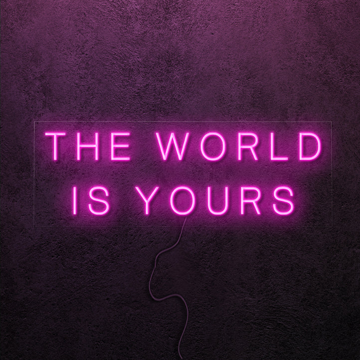 THE WORLD IS YOURS - neoon.eu