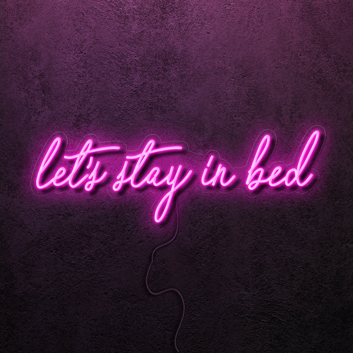 let's stay in bed - neoon.eu